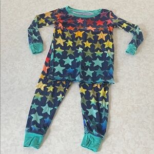 Little Sleepies Starry Night Kids Pajamas 18-24 Months